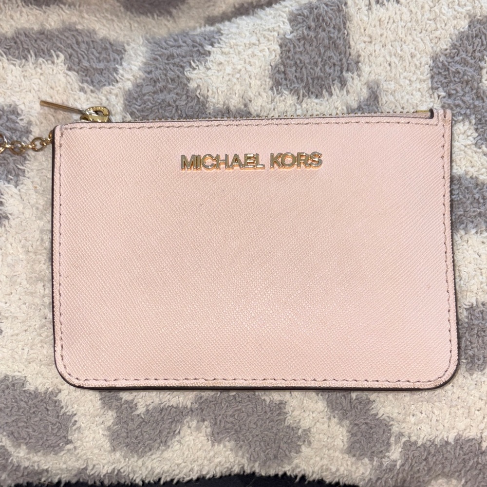 Michael Kors Blush Pink Wristlet